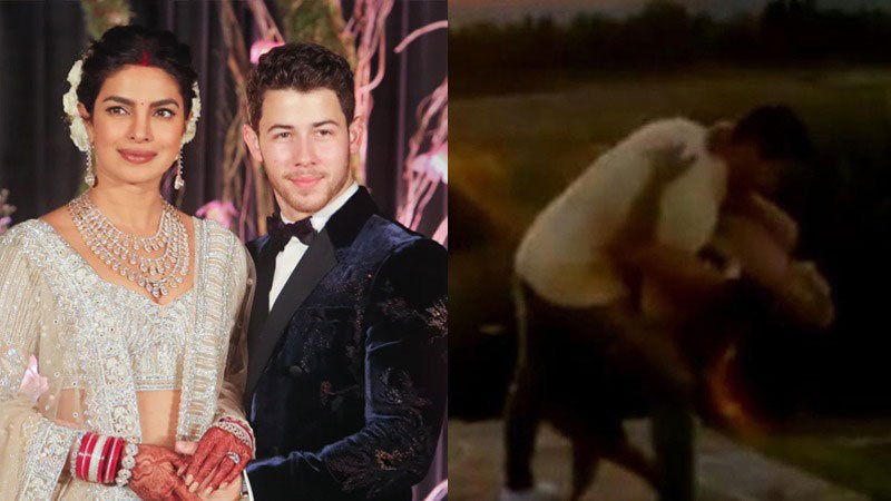 প্রিয়াঙ্কা-নিকের অন্তরঙ্গ মুহূর্তের ভিডিও ভাইরাল! (ভিডিও সংযুক্ত)