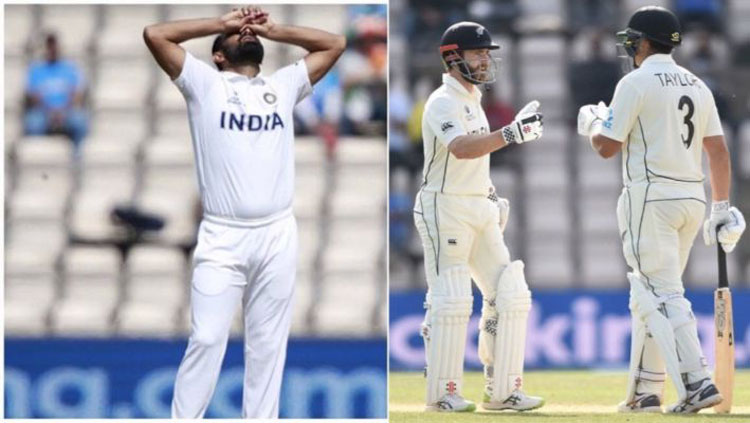 india vs new zealand test update : উইলিয়ামসনের ব্যাটে বিধ্বস্ত ভারত, বিশ্বচ্যাম্পিয়ন নিউজিল্যান্ড - West Bengal News 24