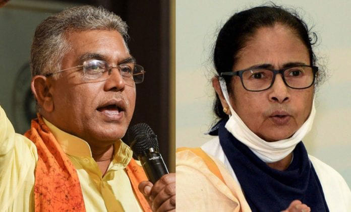 Dilip Ghosh : ‘মোদীজির কাছে হাতজোড় করতে যাচ্ছেন মমতা’: দিলীপ ঘোষ - West Bengal News 24