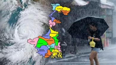 West Bengal Weather Update : জোড়া নিম্নচাপ ! দক্ষিণবঙ্গ একাধিক জেলা জুড়ে তুমুল ঝড় বৃষ্টি - West Bengal News 24