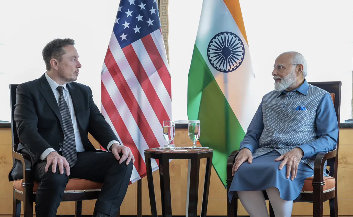 Elon Musk : ‘ভারতের প্রধানমন্ত্রী নরেন্দ্র মোদির সঙ্গে সাক্ষাতের জন্য মুখিয়ে আছি’ – ভারতে আসার আগে এক্স হ্যান্ডেলে পোস্ট এলন মাস্কের - West Bengal News 24