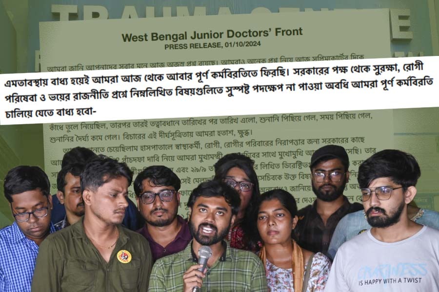 কোন পরিবর্তন নয় , আবারো পূর্ণ কর্মবিরতিতে জুনিয়র চিকিৎসকরা - West Bengal News 24