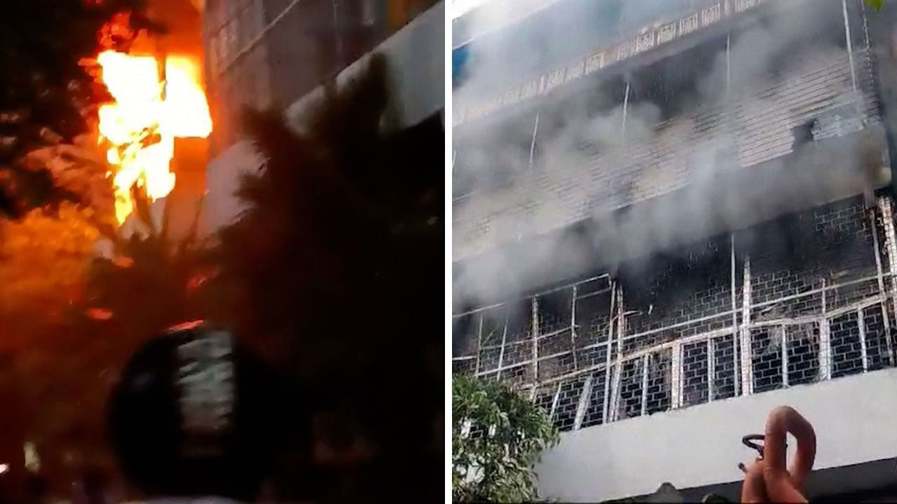শিয়ালদহ ESI হাসপাতালে ভয়াবহ অগ্নিকাণ্ড - West Bengal News 24