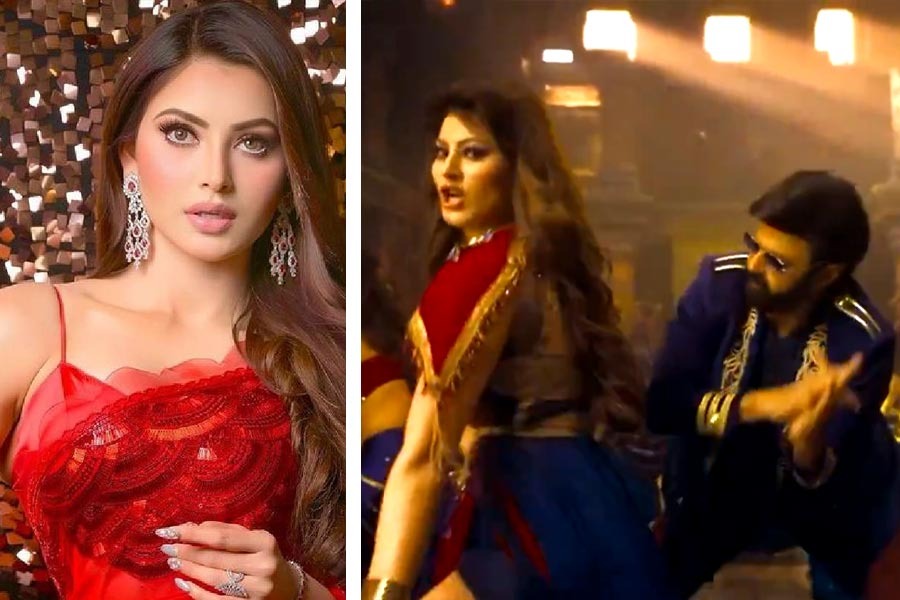 Urvashi Rautela : বাবার বয়সী অভিনেতার সাথে অশালীন নাচ! নেটদুনিয়ায় রোষানলের মুখে উর্বশী - West Bengal News 24