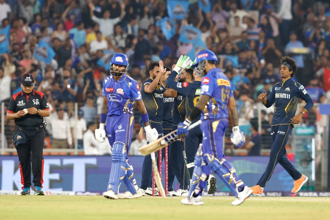 টানা দু’ম্যাচে হার মুম্বইয়ের, প্রাক্তনী হার্দিককে হারিয়ে আইপিএলে প্রথম জয় গুজরাটের - West Bengal News 24