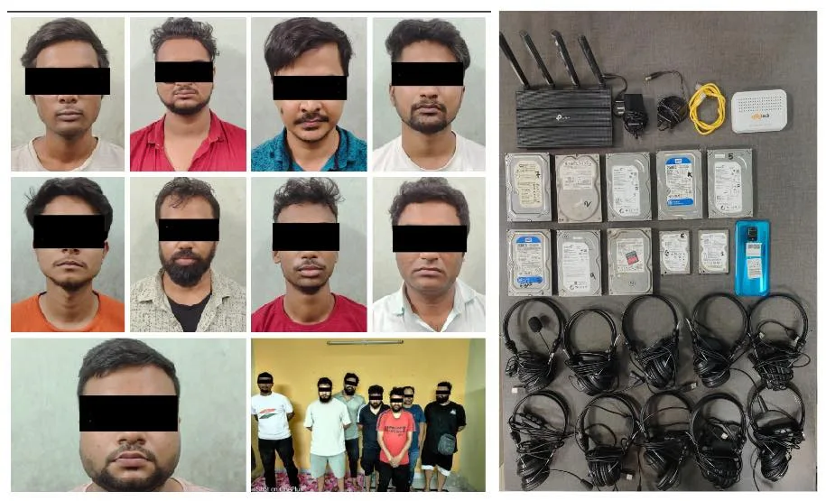 অবৈধ কল সেন্টার পরিচালনায় কলকাতা থেকে অভিযুক্ত ১৬ জন গ্রেপ্তার - West Bengal News 24
