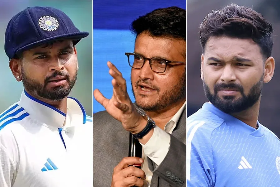 Shreyas Iyer : শ্রেয়সকে টেস্ট দলে চাইছেন সৌরভ, পন্থকে ‘সতর্ক’ ব্যাটিংয়ের উপদেশ - West Bengal News 24