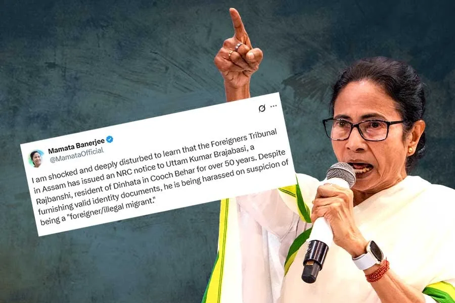 Mamata Banerjee : কোচবিহারের বাসিন্দাকে NRC নোটিস, কেন্দ্রকে তীব্র আক্রমণে মমতা - West Bengal News 24