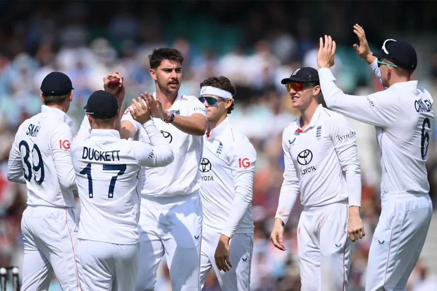 ওভালে ব্যাটিং বিপর্যয়, দ্বিতীয় দিনের শুরুতেই অলআউট টিম ইন্ডিয়া - West Bengal News 24 ওভালে ব্যাটিং বিপর্যয়, দ্বিতীয় দিনের শুরুতেই অলআউট টিম ইন্ডিয়া - West Bengal News 24