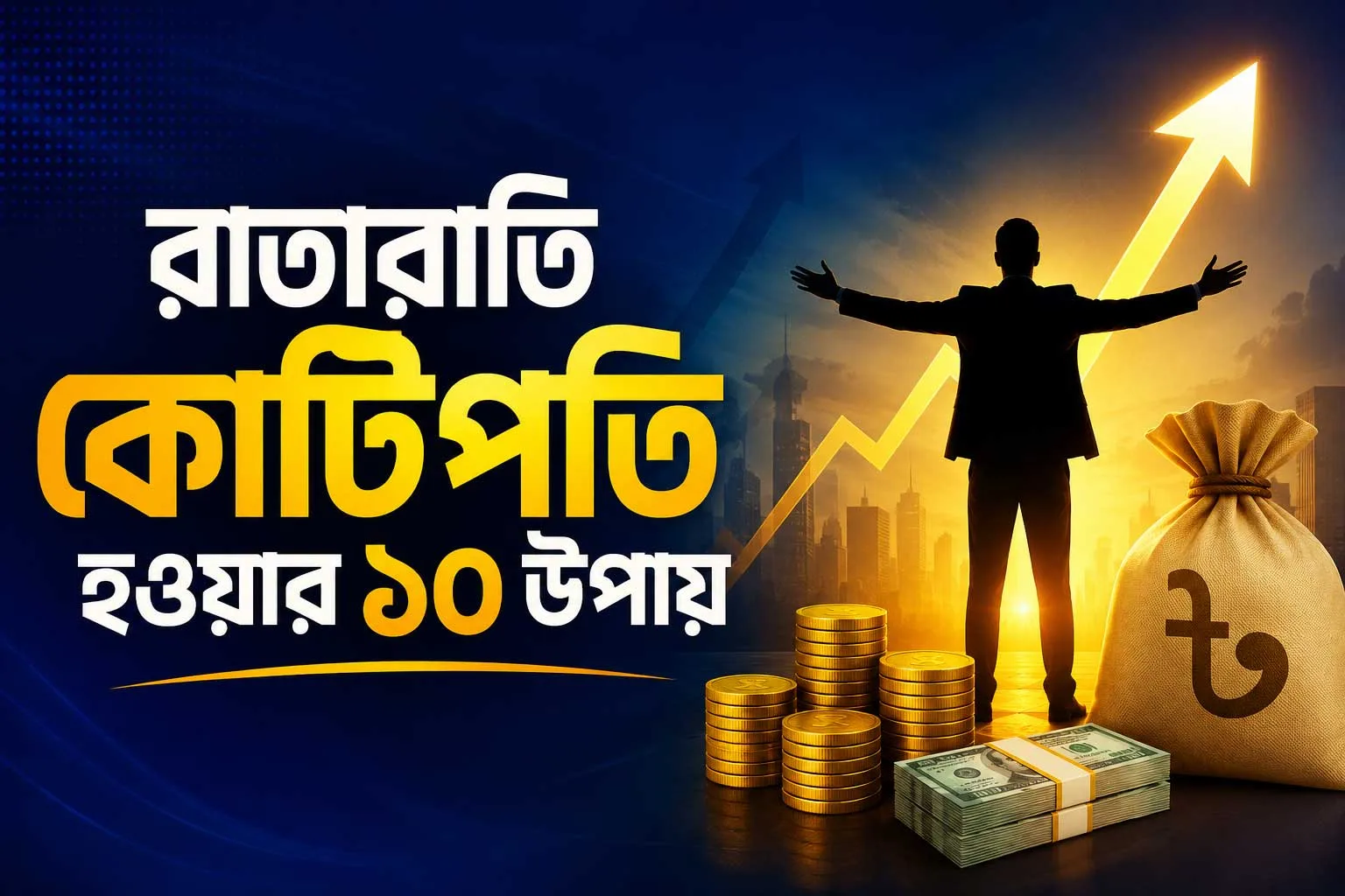 🚀 রাতারাতি কোটিপতি হওয়ার ১০ ম্যাজিক ফর্মুলা! শূন্য থেকে সাফল্যের শিখরে পৌঁছানোর গোপন রহস্য উন্মোচন 💰💥 - West Bengal News 24