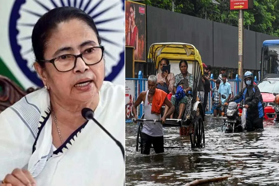 টানা বৃষ্টিতে বিপর্যস্ত কলকাতা, একাধিক মৃত্যুর পর পুজো উদ্বোধন বাতিল মুখ্যমন্ত্রীর - West Bengal News 24