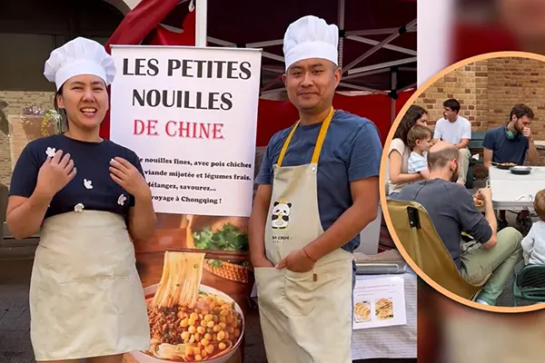 পিএইচডি শেষে স্ত্রীকে নিয়ে নুডলসের দোকান, দৈনিক আয় ১২০০ ডলার - West Bengal News 24