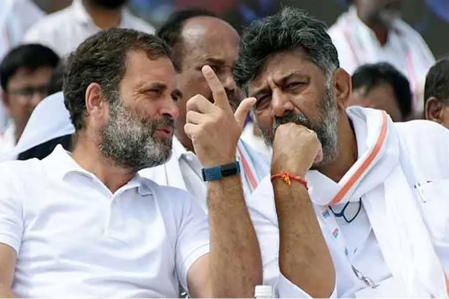 Rahul Gandhi : ২০২৯ সালে প্রধানমন্ত্রী হওয়য়ার দৌড়ে রাহুল গান্ধী! দৃঢ় বিশ্বাস শিবকুমারের - West Bengal News 24