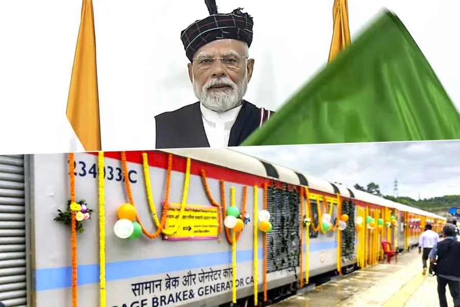 Kolkata to Mizoram Train : কলকাতা থেকে মিজোরাম – এক ট্রেনে নতুন যুগের সূচনা, বিরোধীদের কটাক্ষ মোদির - West Bengal News 24