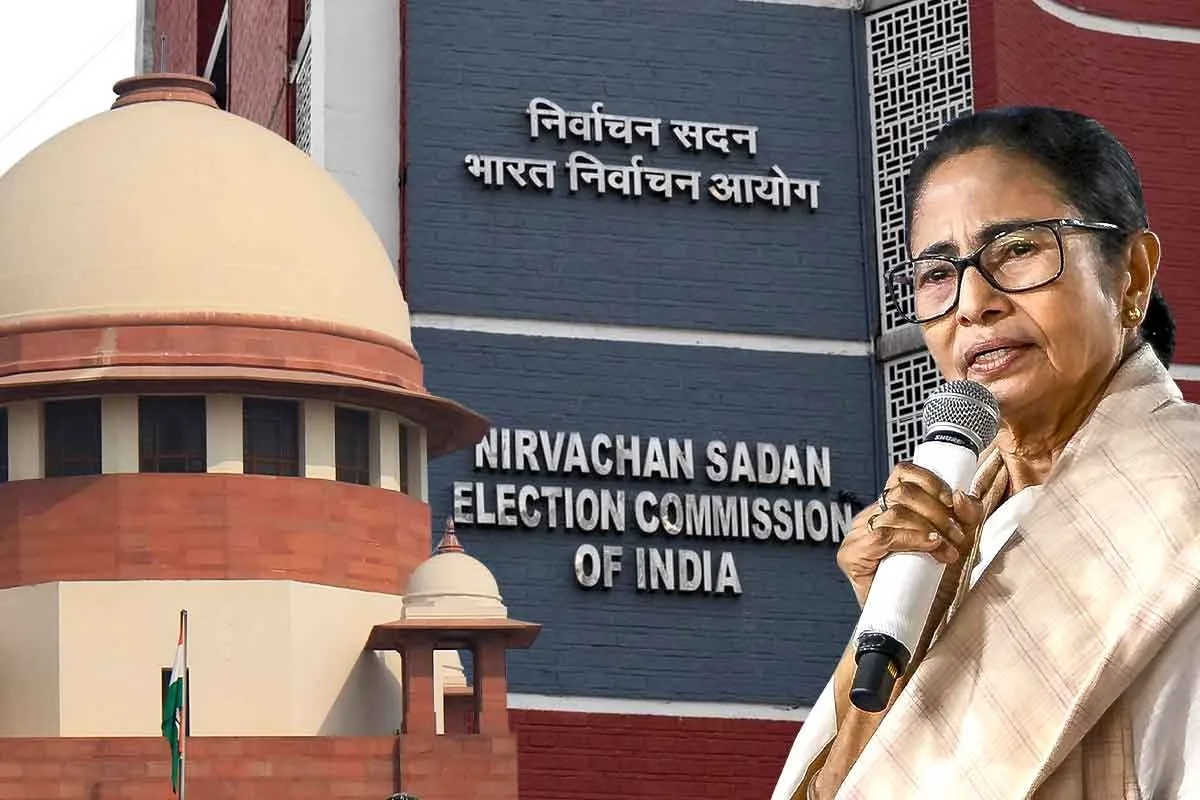 এসআইআর ইস্যুতে কমিশনের বিরুদ্ধে সরাসরি সুপ্রিম কোর্টে মমতা, আইনি লড়াই তীব্র - West Bengal News 24 এসআইআর ইস্যুতে কমিশনের বিরুদ্ধে সরাসরি সুপ্রিম কোর্টে মমতা, আইনি লড়াই তীব্র - West Bengal News 24