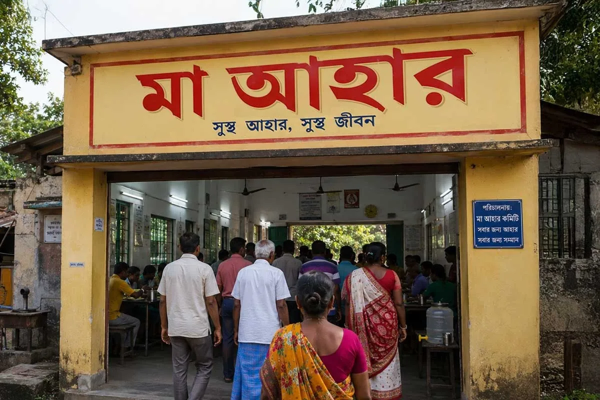 ধামাকা ঘোষণা! বদলে গেল ‘মা ক্যান্টিন’-এর নাম, এবার মাত্র ৫ টাকায় সপ্তাহে ২ দিন মাছ ও ২ দিন ডিম! - West Bengal News 24 ধামাকা ঘোষণা! বদলে গেল ‘মা ক্যান্টিন’-এর নাম, এবার মাত্র ৫ টাকায় সপ্তাহে ২ দিন মাছ ও ২ দিন ডিম! - West Bengal News 24