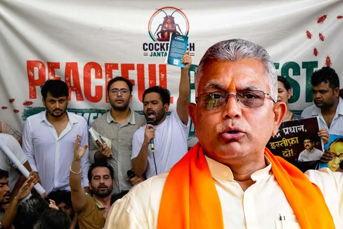 ‘বিদেশিদের কাঠের পুতুল, পরিণতি হবে … ’, যন্তর মন্তরের ‘ককরোচ’ বিক্ষোভ নিয়ে দিলীপের ভবিষ্যদ্বাণী - West Bengal News 24