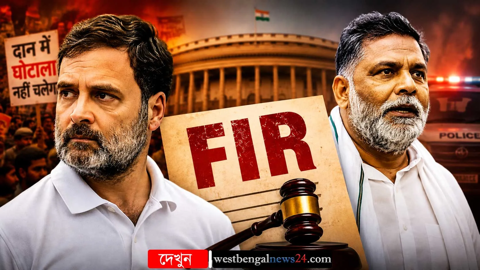 বারাণসীতে চরম উত্তেজনা! রাহুল গান্ধী ও পাপ্পু যাদবের বিরুদ্ধে এফআইআর, কোন বড় অভিযোগে বিপাকে ‘ইন্ডিয়া’ জোট? - West Bengal News 24 বারাণসীতে চরম উত্তেজনা! রাহুল গান্ধী ও পাপ্পু যাদবের বিরুদ্ধে এফআইআর, কোন বড় অভিযোগে বিপাকে ‘ইন্ডিয়া’ জোট? - West Bengal News 24